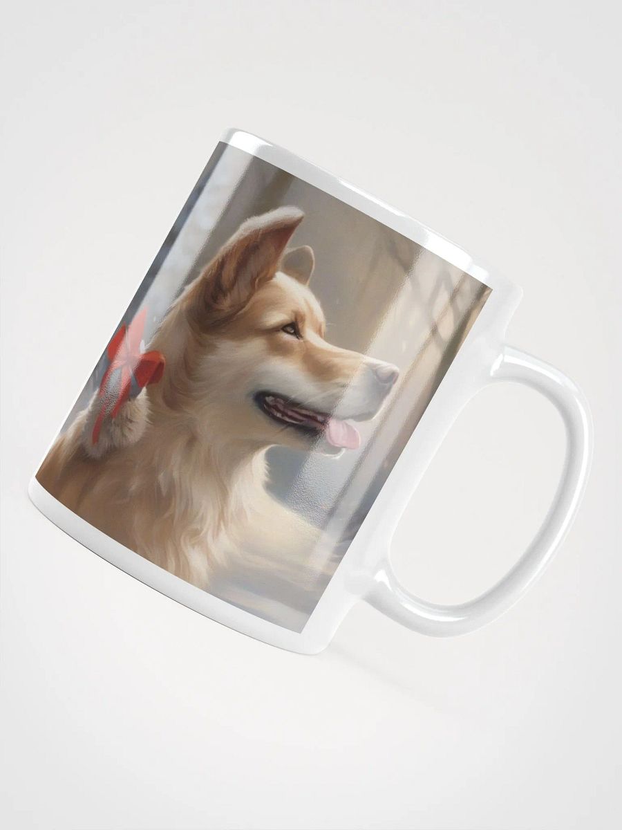 548-Mugs with Dog-Mugs, White Glossy Mug-Ceramic--Furry Festivity: A Magical Christmas Companion product image (3)
