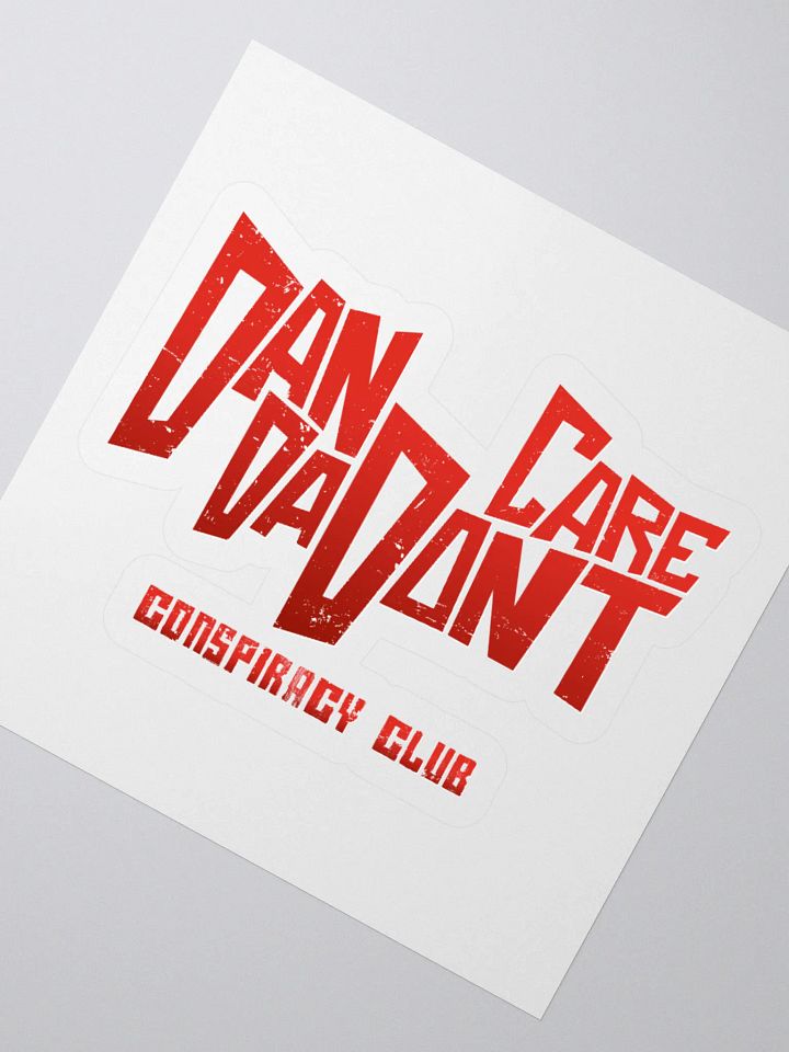 DDDC Conspiracy Club Sticker product image (2)