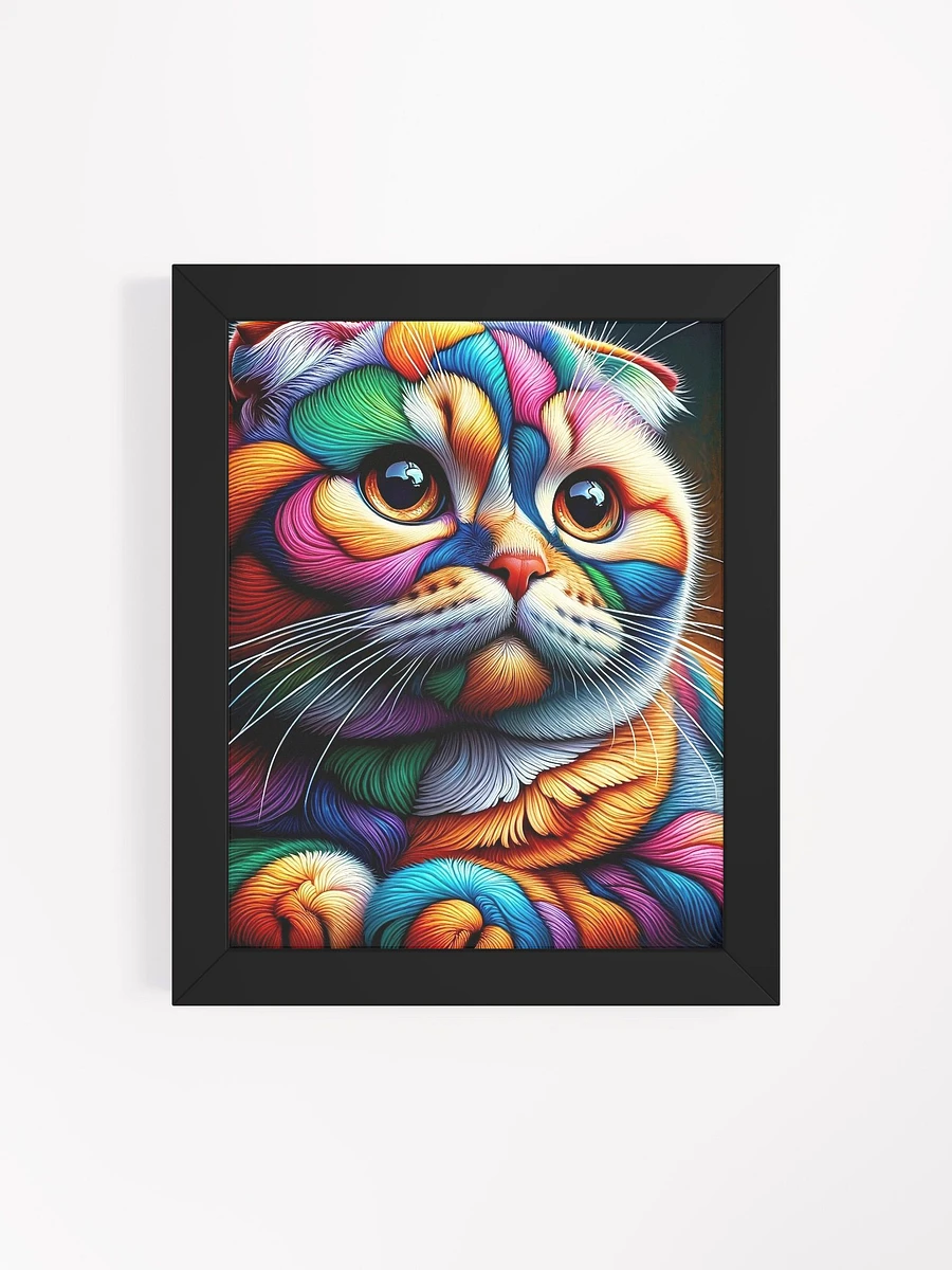 Framed High-Quality Matte Poster (in): Scottish Fold product image (57)