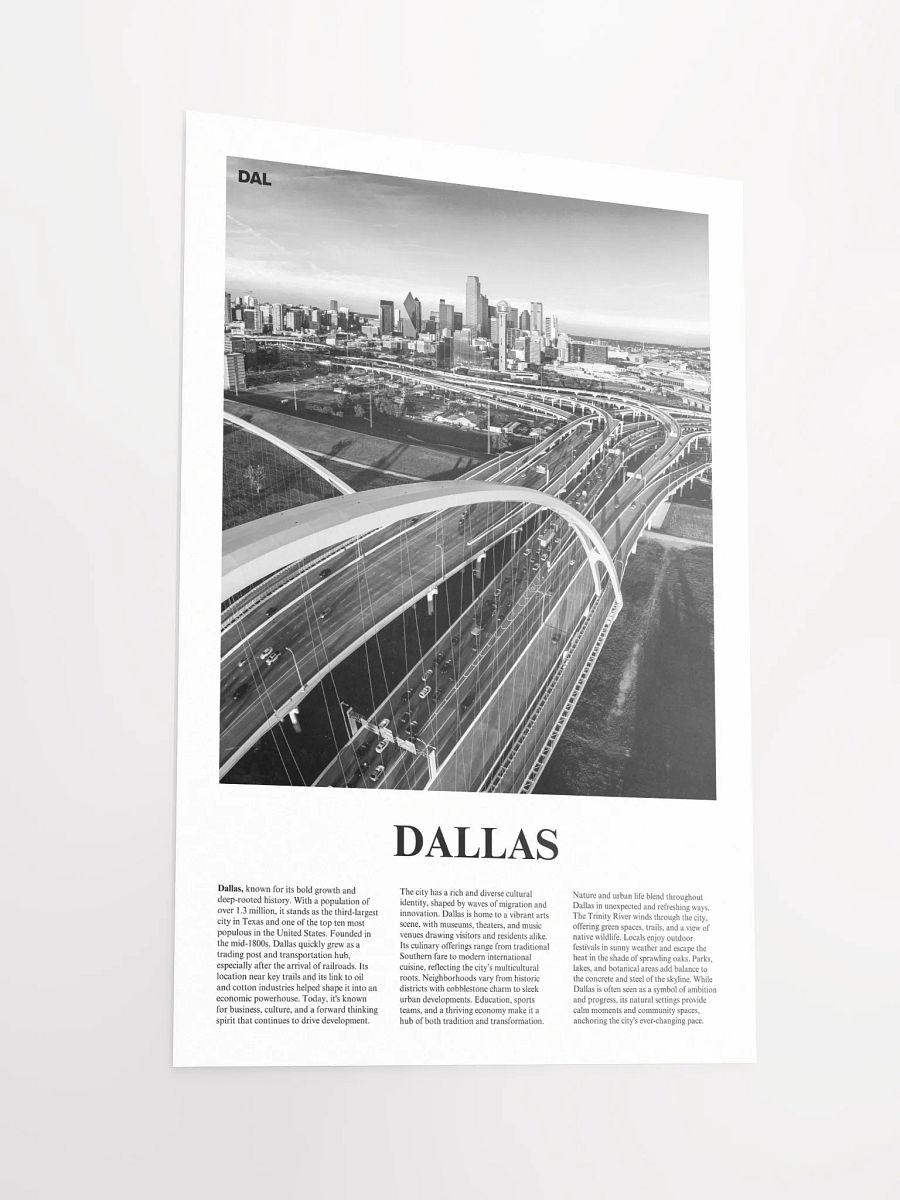 Dallas 03 Newspaper Poster product image (5)