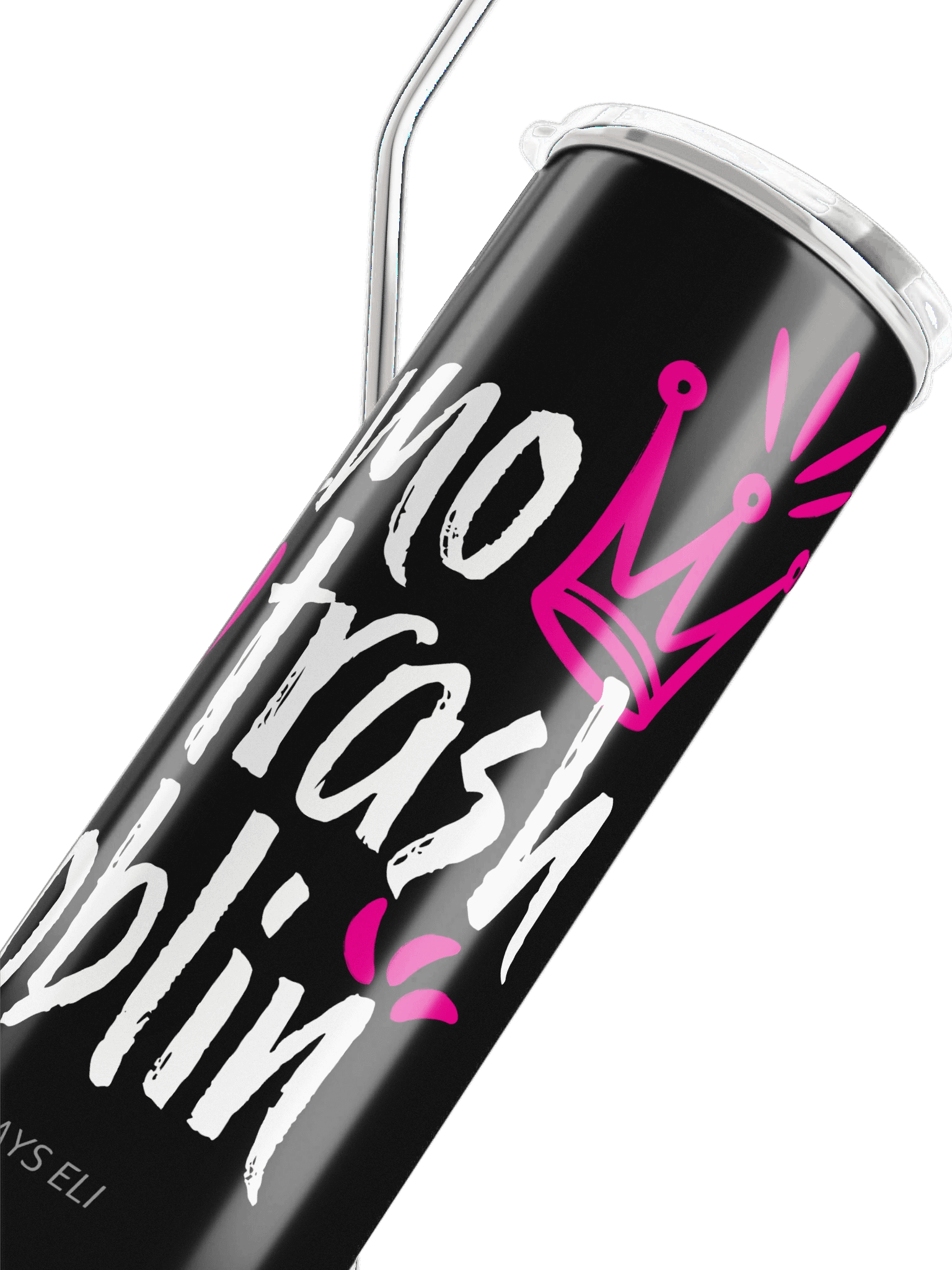 Emo Trash Goblin Stainless Steel Tumbler (Black) product image (4)
