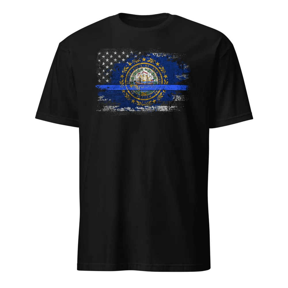 New Hampshire Thin Blue Line Flag product image (1)