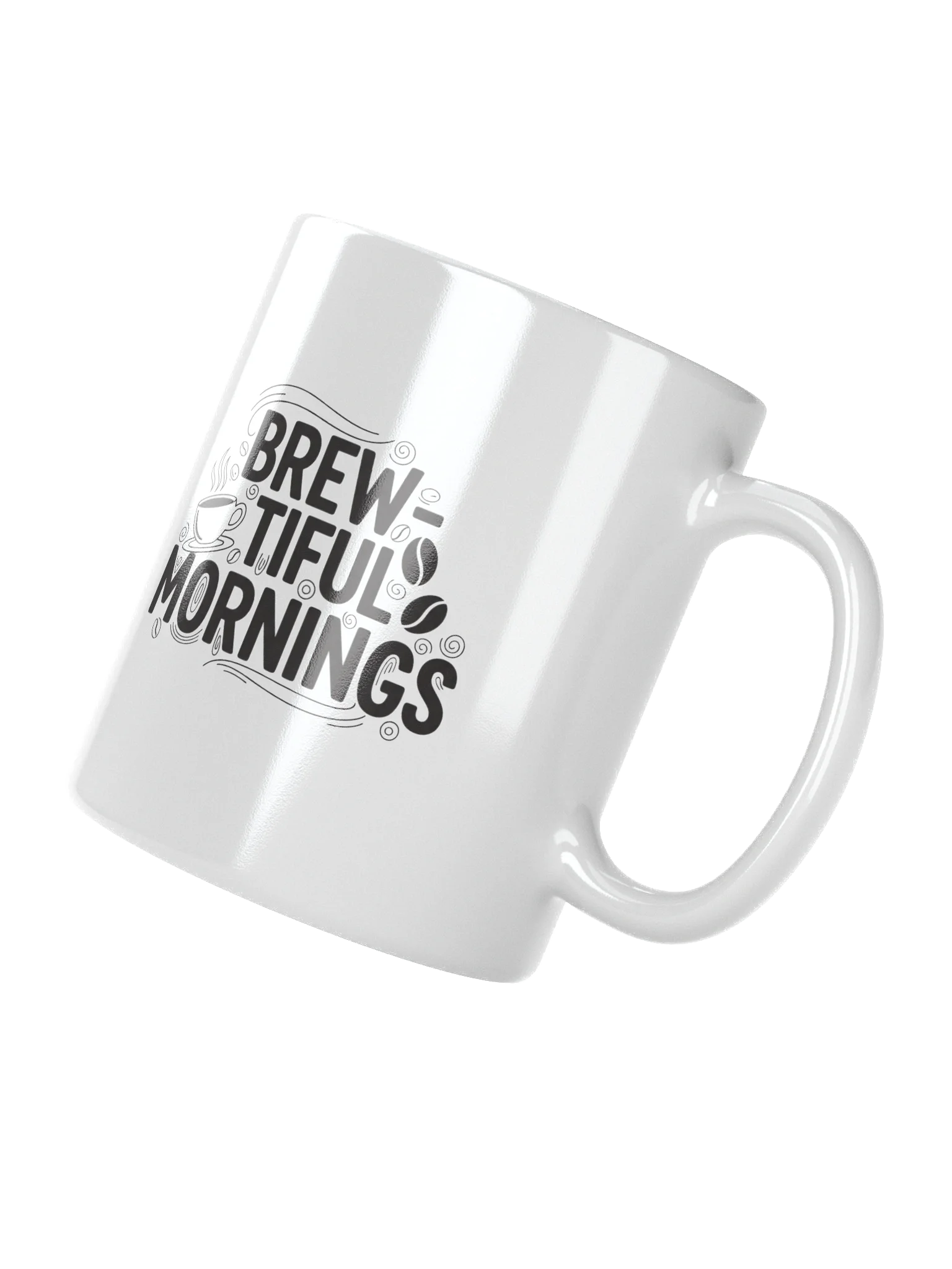 Brew-tiful Mornings Coffee Mug – Perfect Ceramic Tea & Coffee Cup for Inspirational Breakfast Moments product image (3)