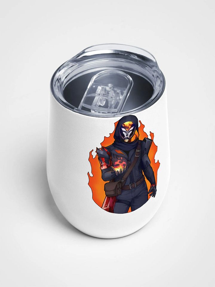 Flame Supernova Wine Tumbler product image (1)