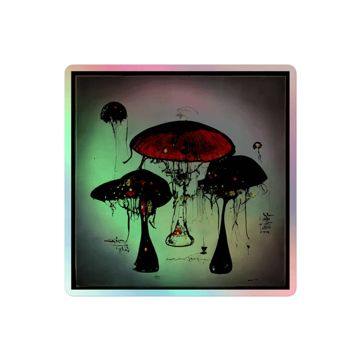 Mystical Mushroom Meltdown Sticker Set product image (2)
