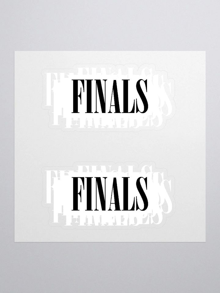 Finals Stamp Sticker product image (1)