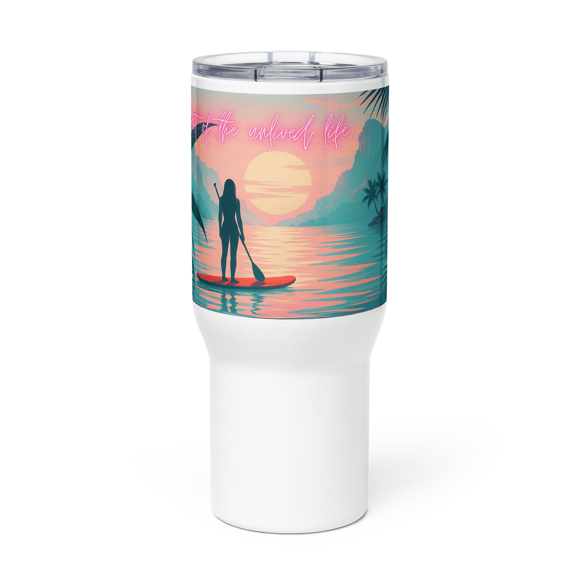 'IN PURSUIT OF THE UNLIVED LIFE' TRAVEL MUG product image (3)