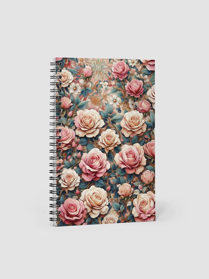 Royal Floral Spiral Notebook product image (1)