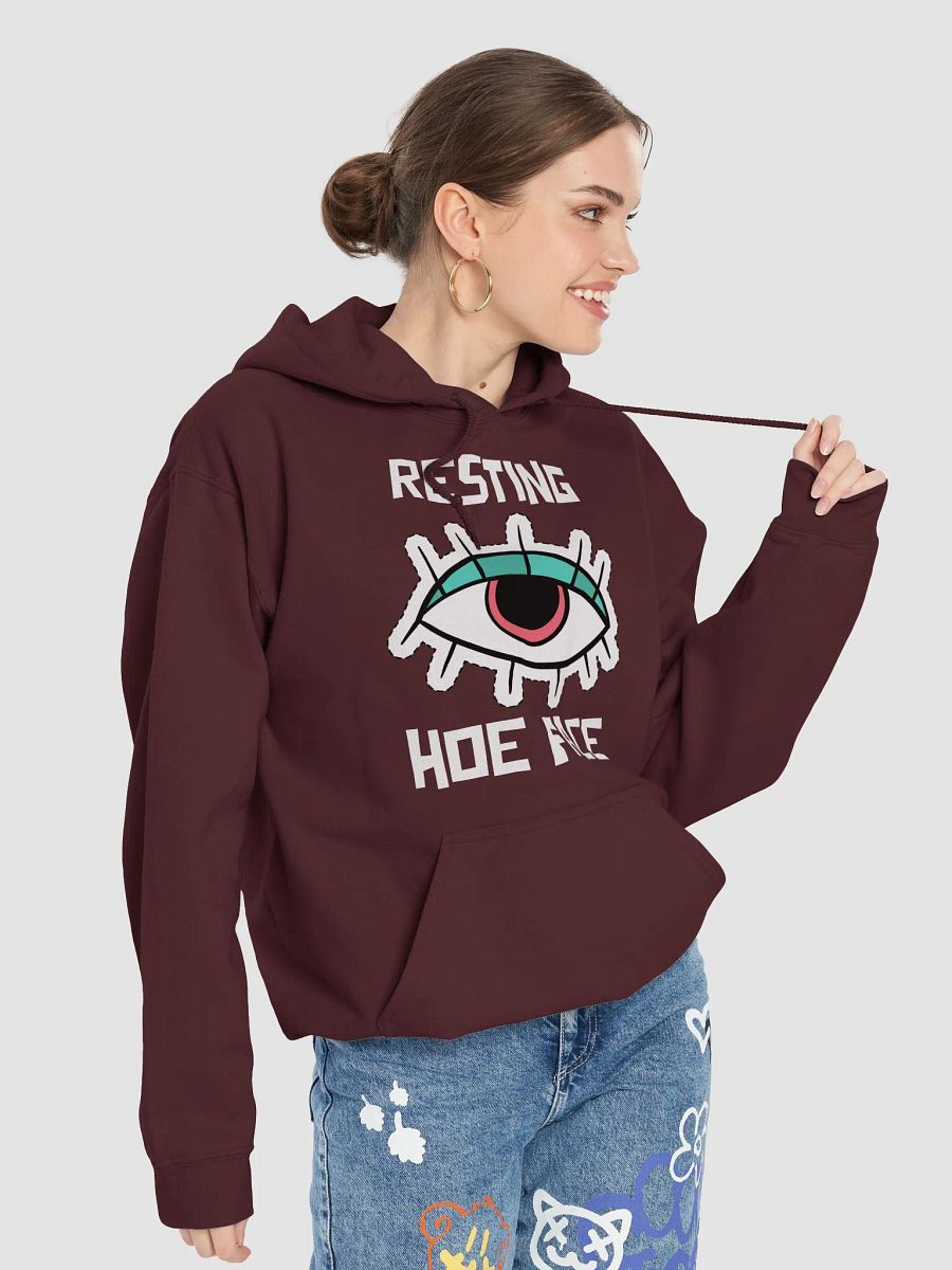 Resting Hoe Face Hoodie product image (28)