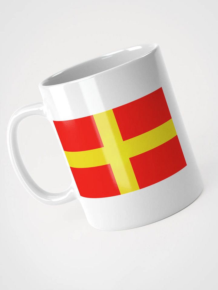 Taza de cerámica blanca - Bandera Reunificacionista product image (1)