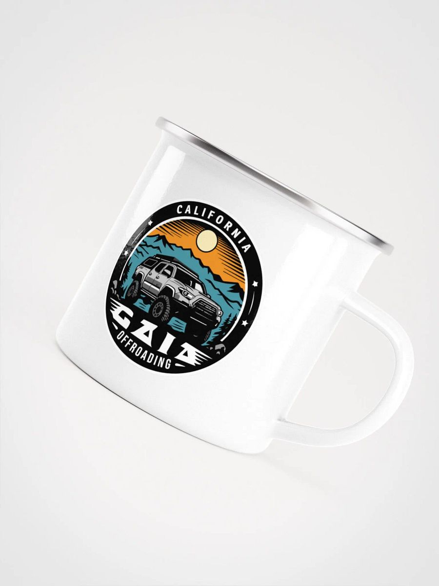 Gaia Off-Road Adventure Enamel Mug 12oz product image (5)