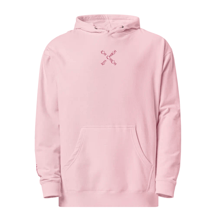 The Lives On HIGH | YTG STEALTH | UNISEX Hoodie | Light Pink product image (1)