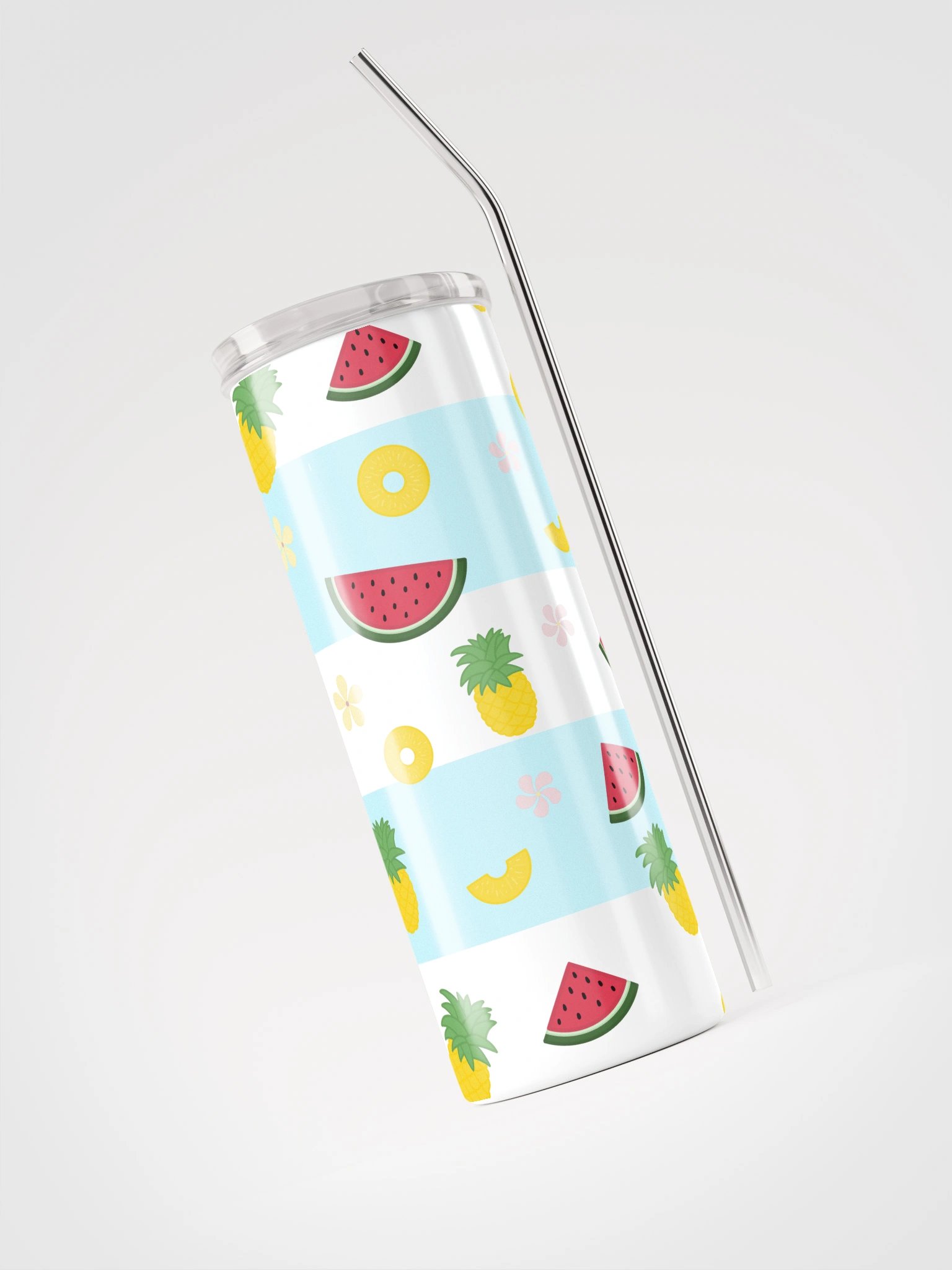Pineapple Watermelon Stainless Steel Tumbler product image (4)