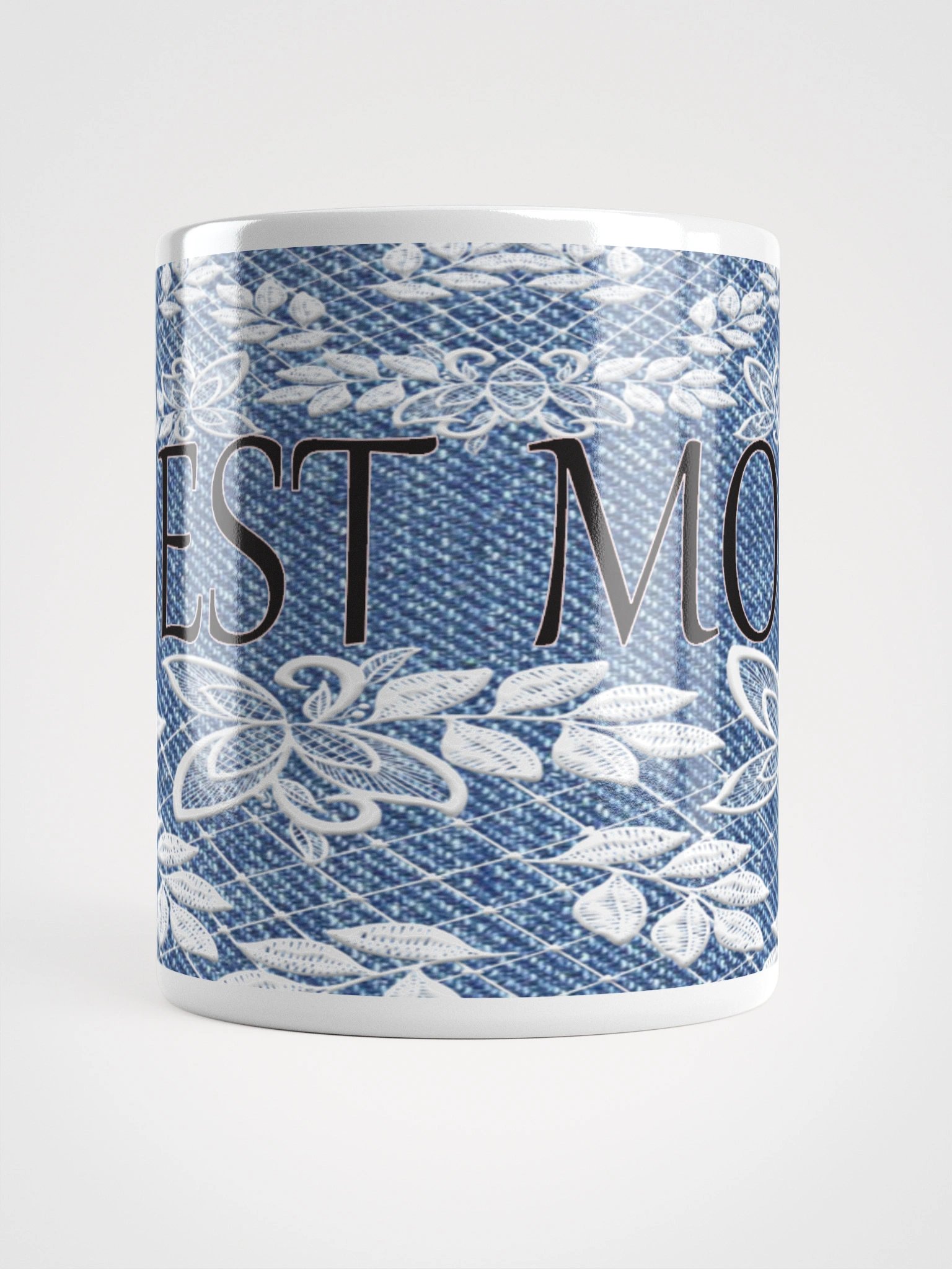 Floral Lace 'Best Mom' Mug product image (6)