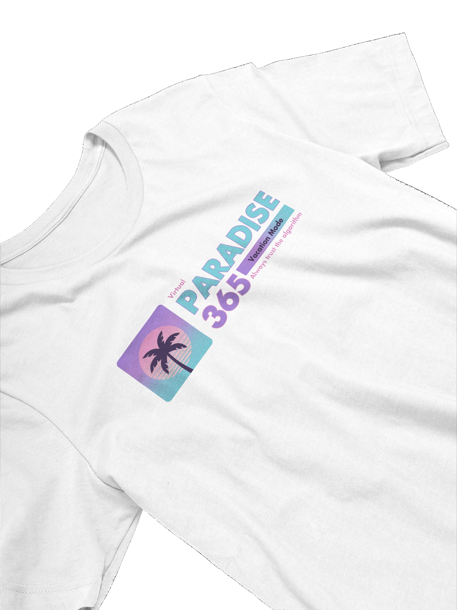 Virtual Paradise Vacation Mode T-Shirt product image (2)