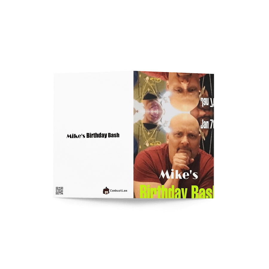 Mike Greeting Card #1 product image (3)