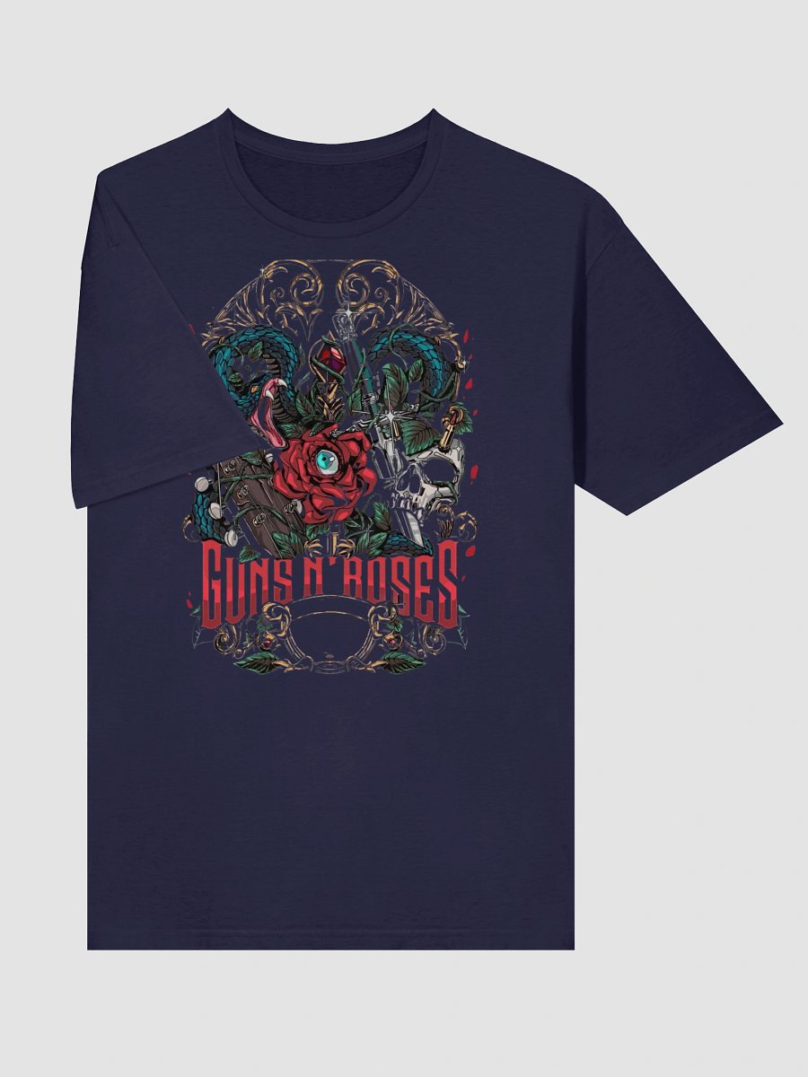 Guns N' Roses T-Shirt - Use Your Illusion Snakes & Roses Crest product image (3)