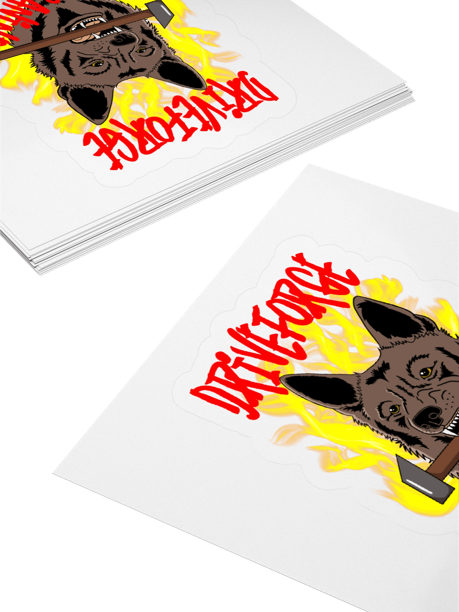 Drive Forge Canine Logo Sticker product image (4)