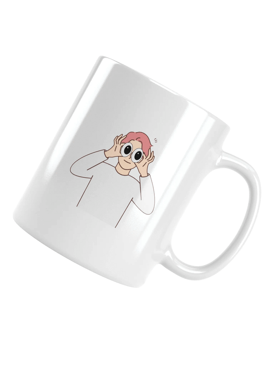 Surprised Twins White Glossy Mug product image (11)