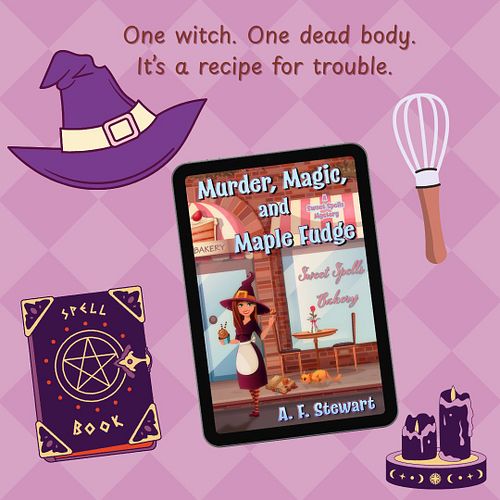 Coming this July. Magic, baking, ghosts, and more...
#paranormalcozy #cozymystery