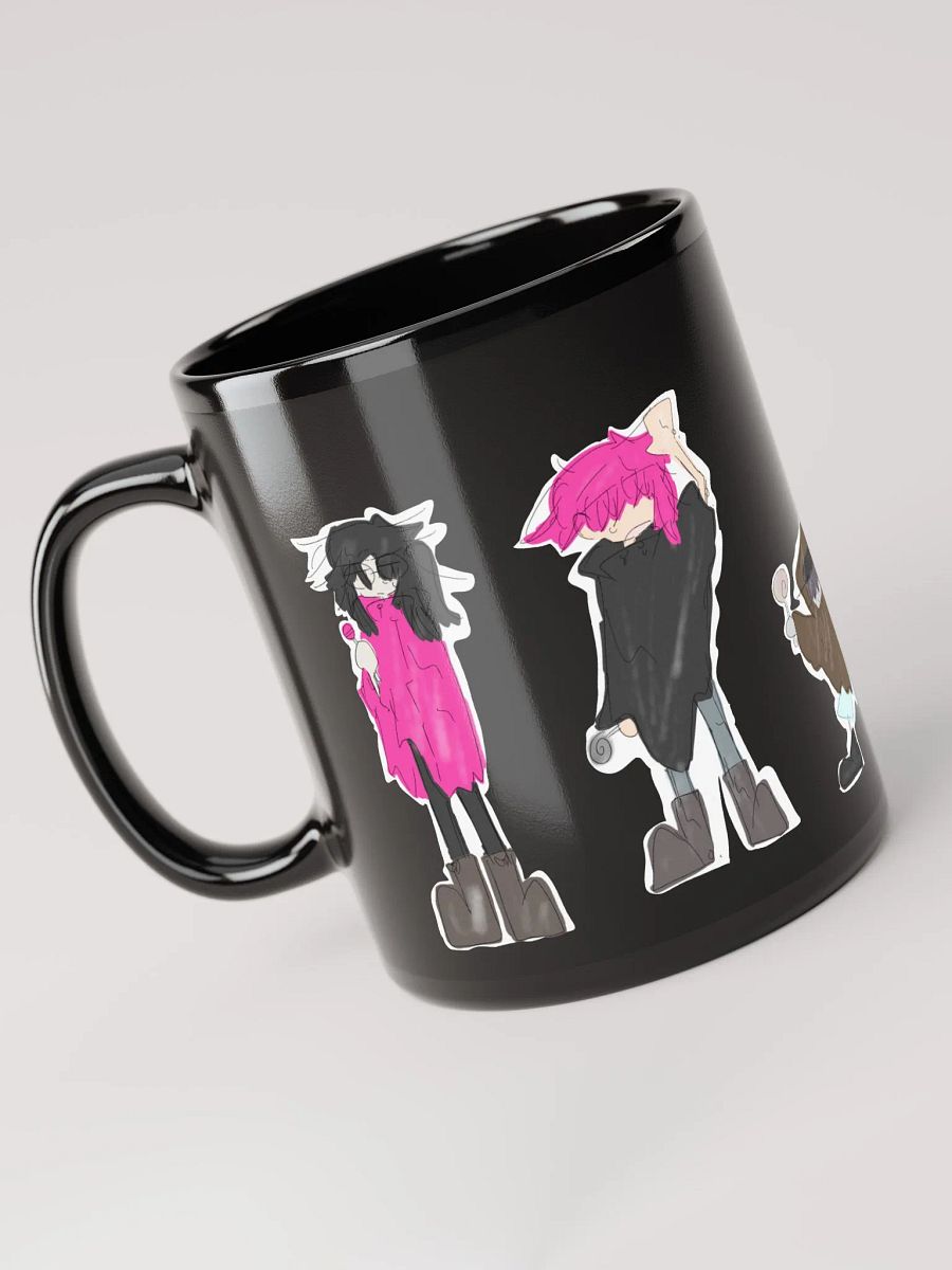 Moon Savers black mug cup June product image (6)