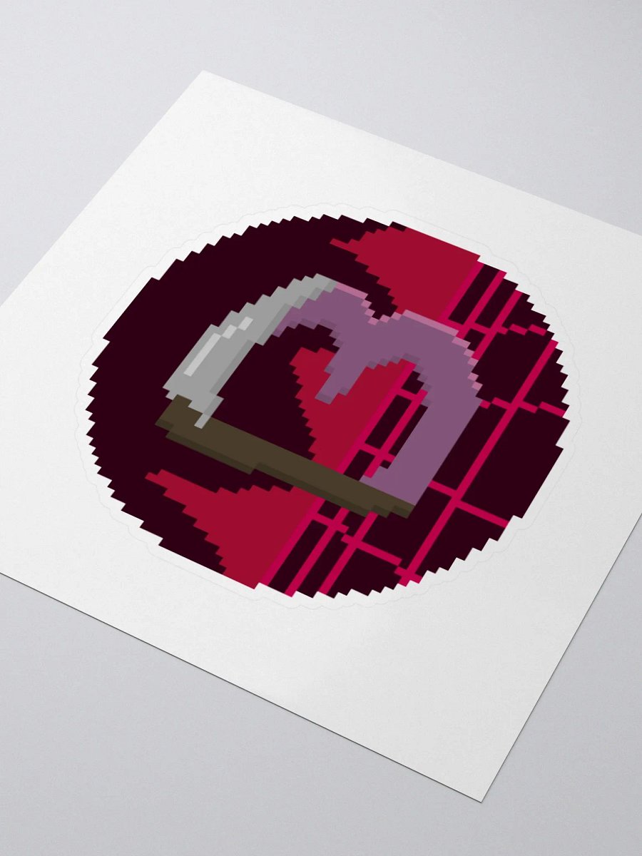 Scythe Harbingerofbeth Logo Sticker designed by Cassafrassarole product image (8)