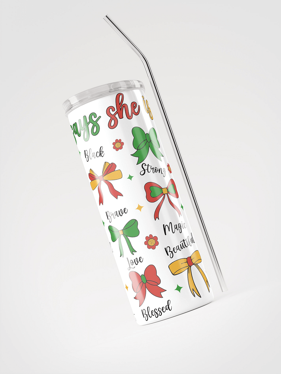 God Says She Is Stainless Steel Tumbler product image (3)
