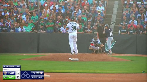 @pedro_35_pedro makes his case for 2025 IBL Playoff MVP with a pair of punchouts in the 9th inning of the @wellandjackfish 's...