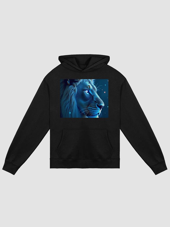beautiful black t-shirt with a lion product image (1)