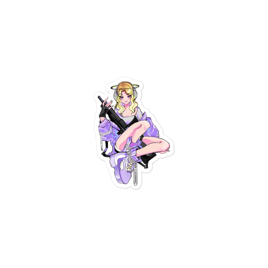 Clocky Cyberpunk Magnet product image (1)