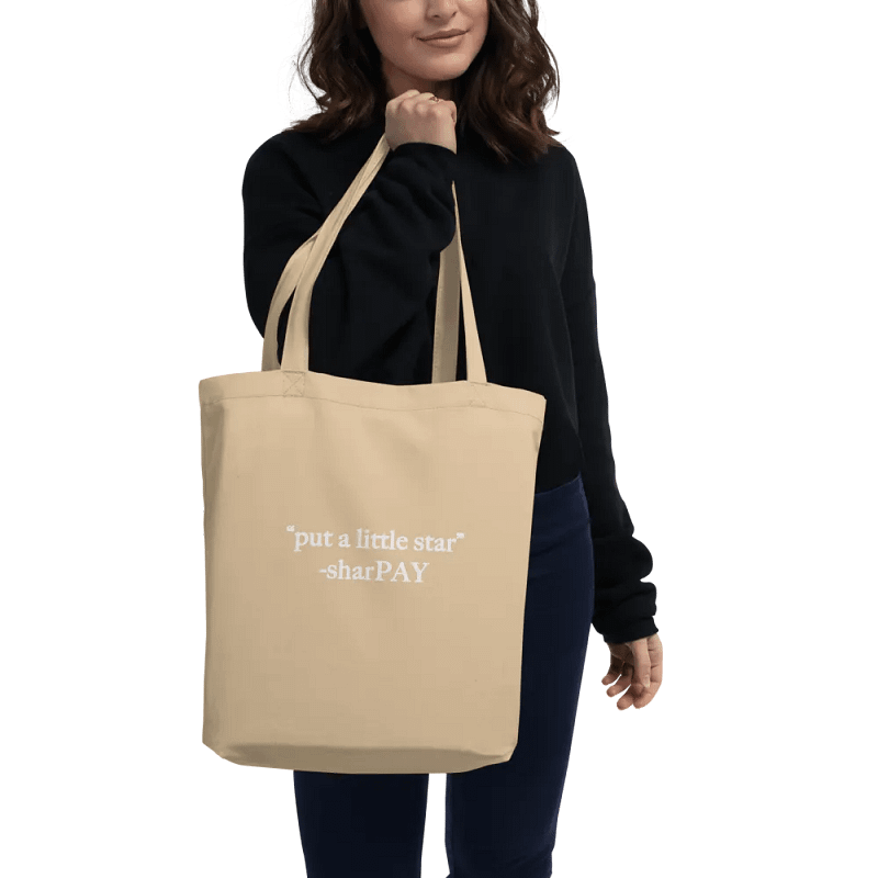 Neutral sharPAY Rehearsal Tote