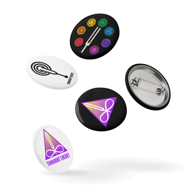 Infinite Energy Set of 5 Buttons product image (5)