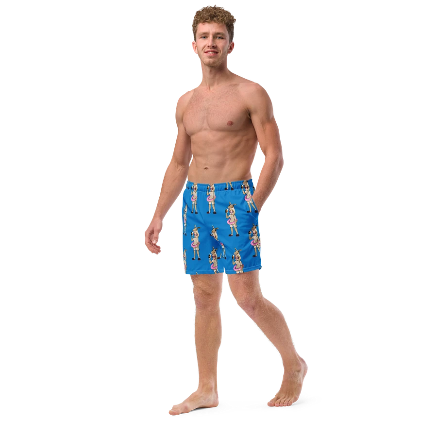 Summer Alpaca Men's Swim Trunks product image (13)
