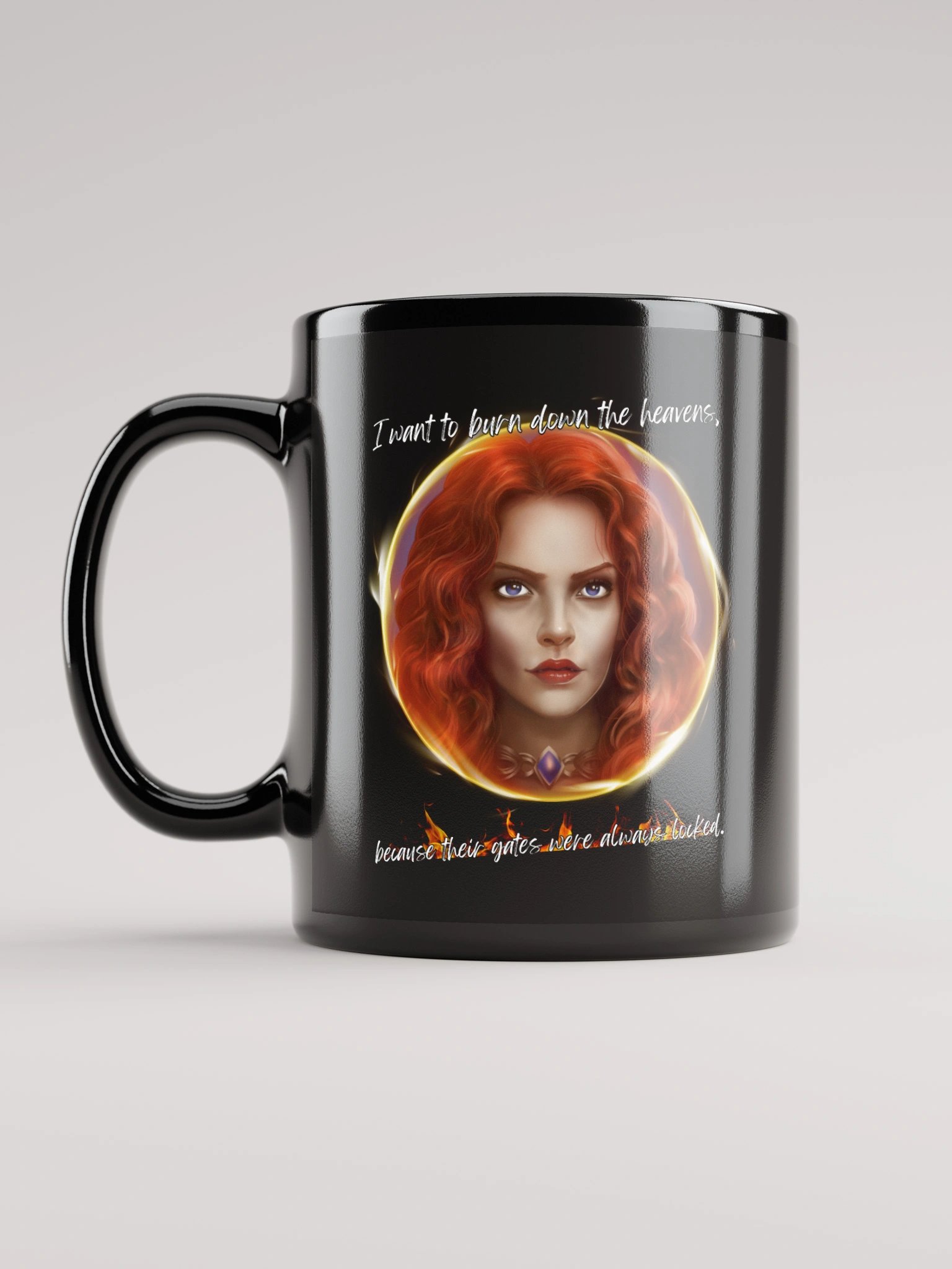 Black mug Dawn of Silence: Cymara product image (11)