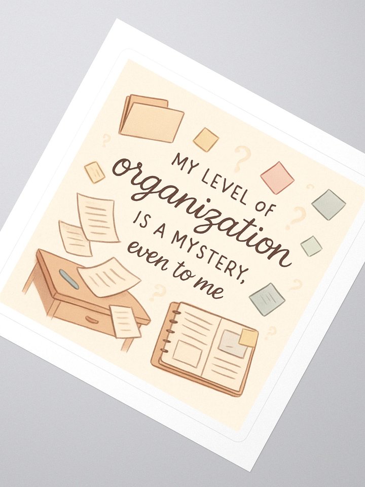 Mystery Organization Kiss Cut Stickers product image (2)