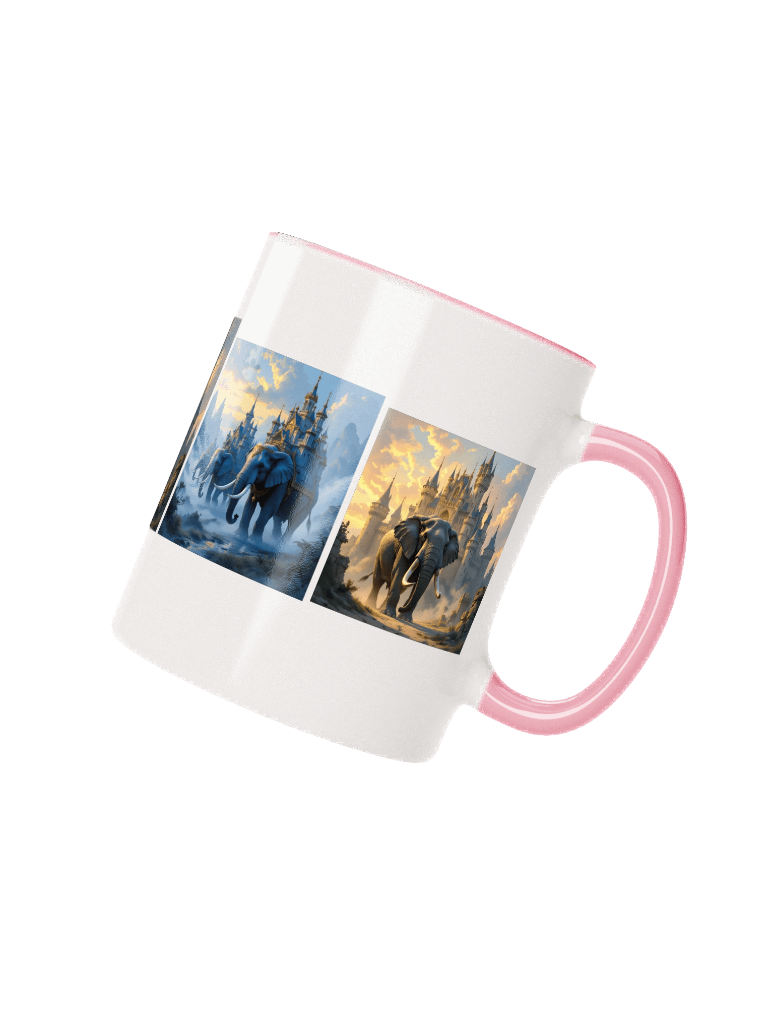 Majestic Elephants Castle Mug product image (2)