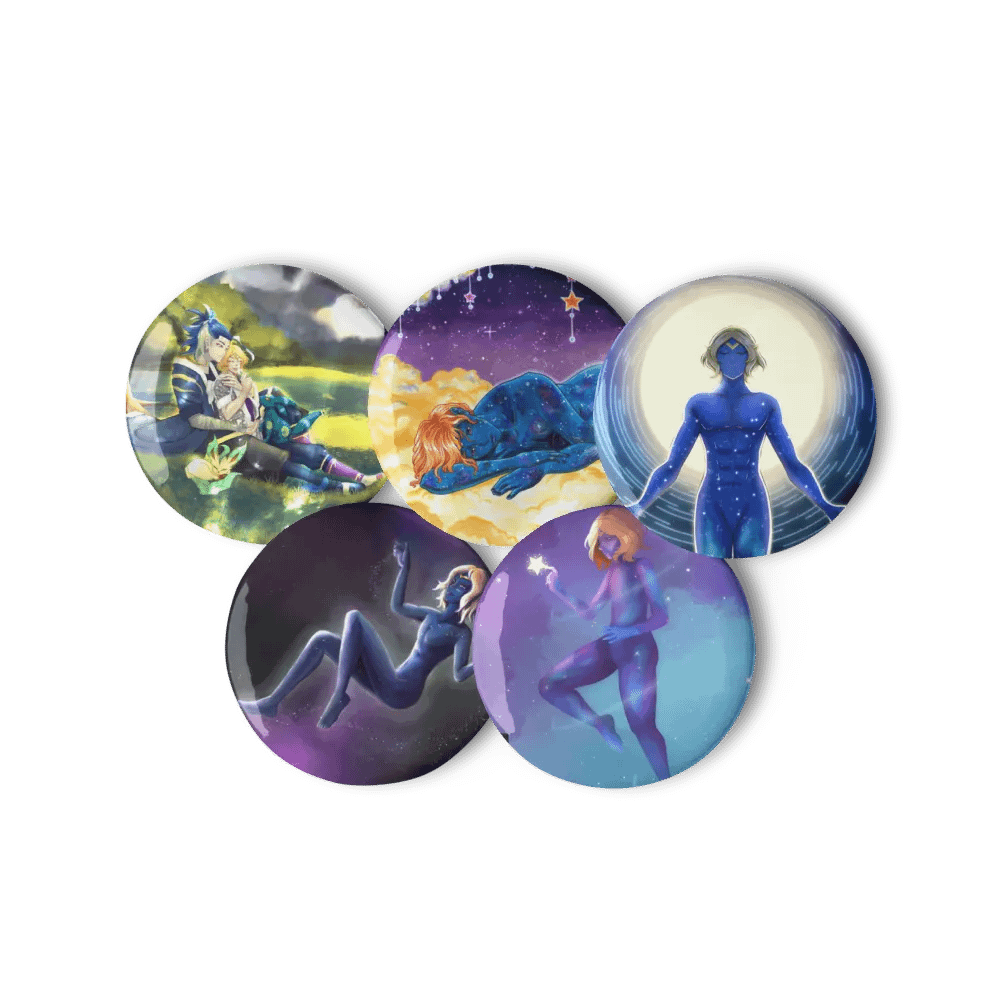 Set of 5 Astral pins product image (11)