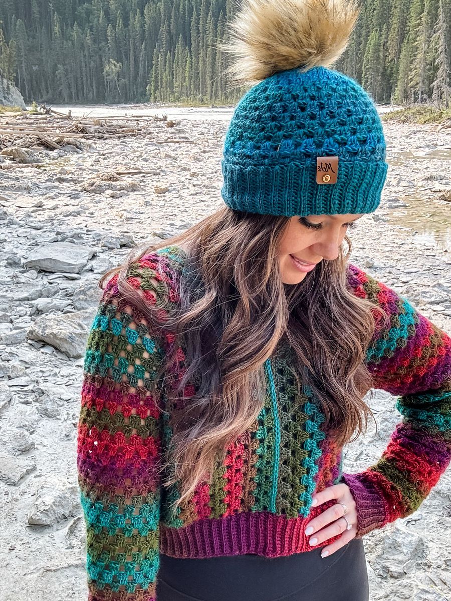 Wapta Falls Pullover Crochet Pattern product image (9)