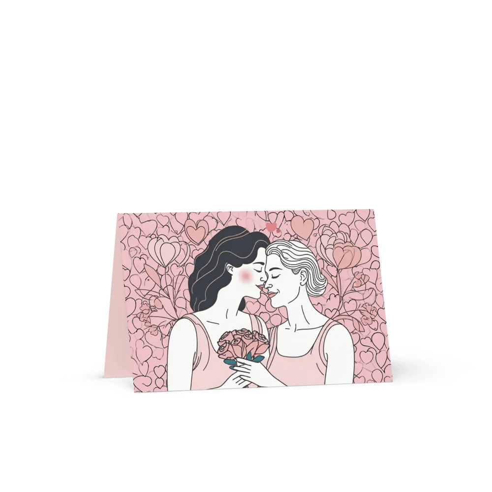 Lesbe Valentines, Purely Love Card product image (1)