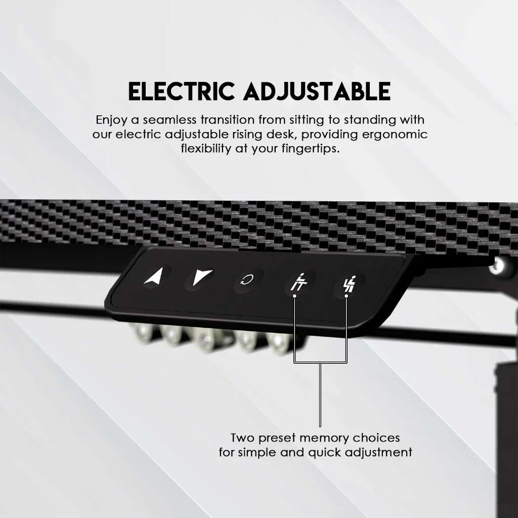 Fantech WS311 - Meja Elektrik Adjustable / Standing Desk Electric Work Station product image (5)