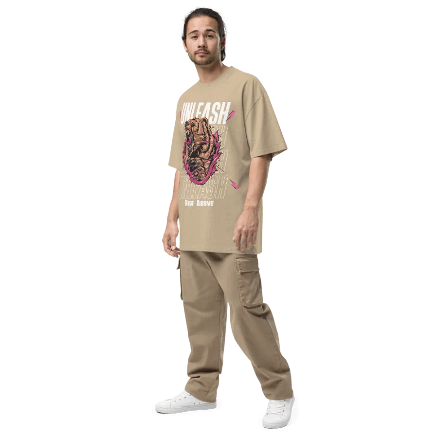 Unleash: rise above faded tee product image (25)