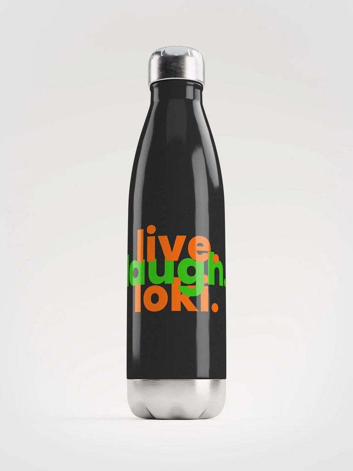 Live. Laugh. Loki Water Bottle product image (1)