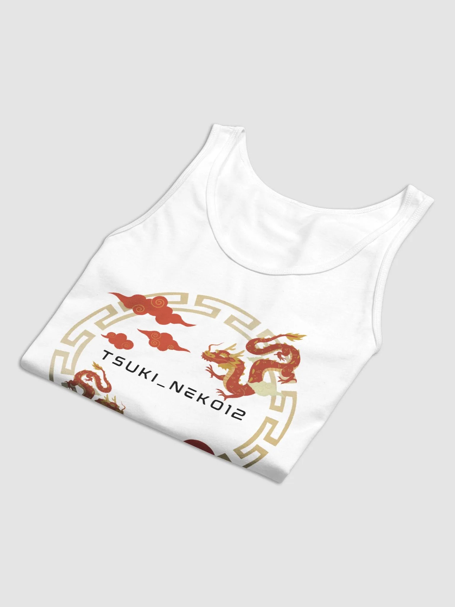 Tsuki Neko Year of the Dragon Men's Tank product image (3)