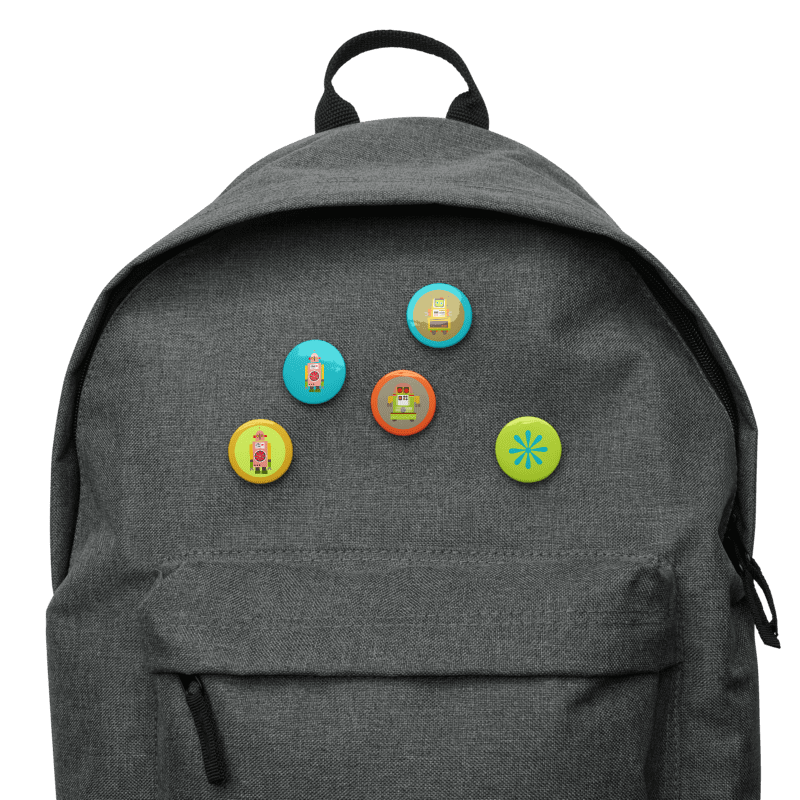 Copy of Atomic Robot Party - Button Pins product image (11)