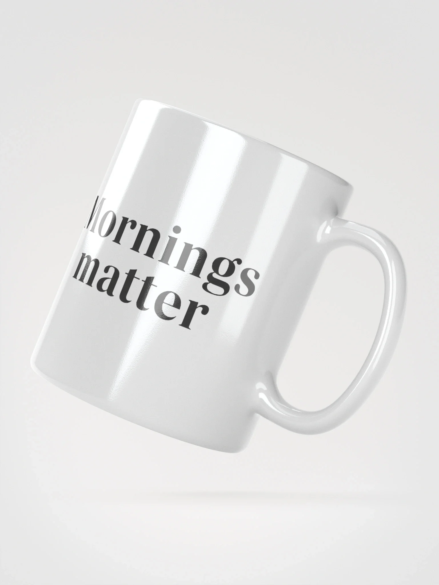 Mornings Matter Mug – Inspirational Coffee Cup to Kickstart Your Day | Premium Ceramic, Perfect Gift product image (3)
