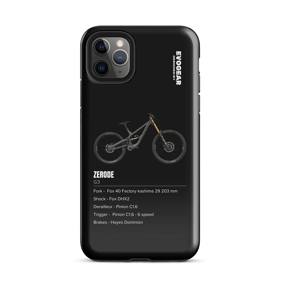 Black ZERODE G3 iPhone Case product image (51)