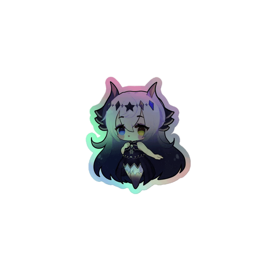 Celestial Cooro Holographic Sticker Sheet product image (1)