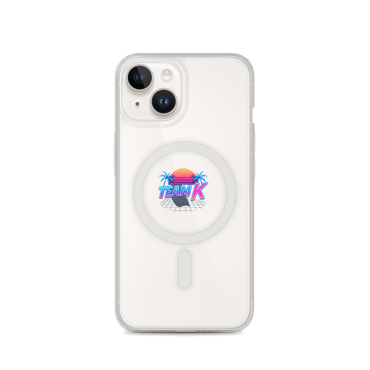 Team K 1980's Clear Case for iPhone product image (4)
