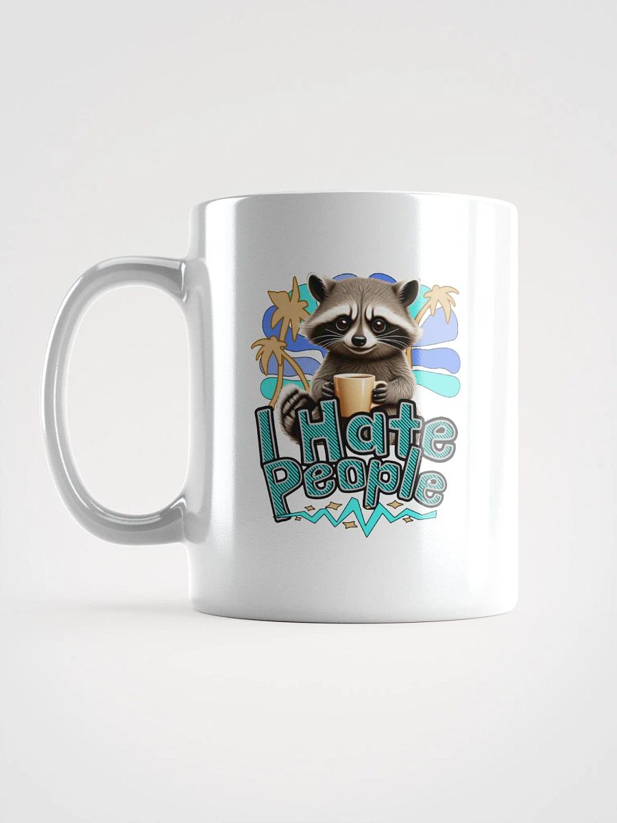 I Hate People Raccoon Sassy Mug product image (1)
