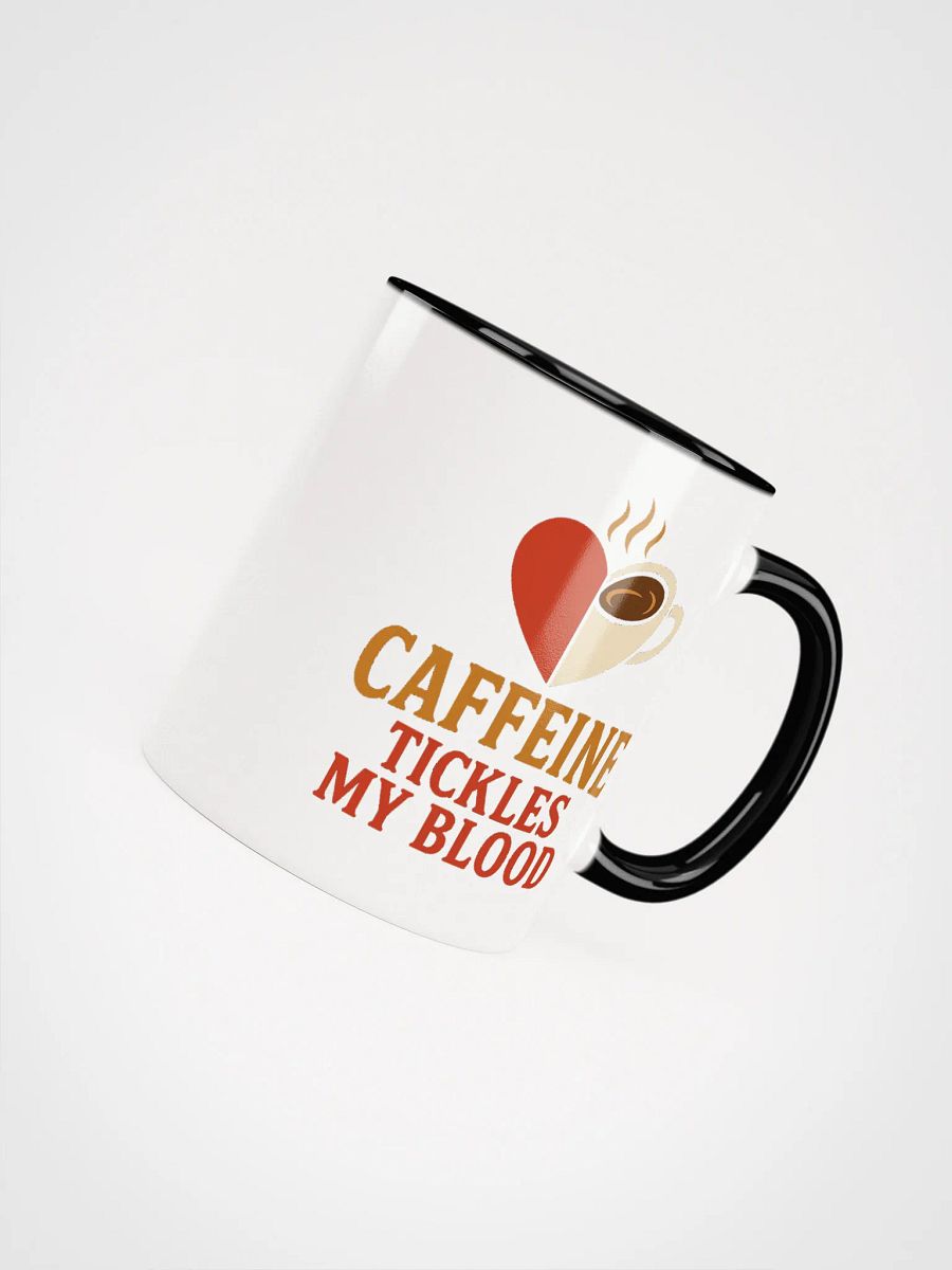 Caffeine Tickles My Blood Accent Mug product image (7)